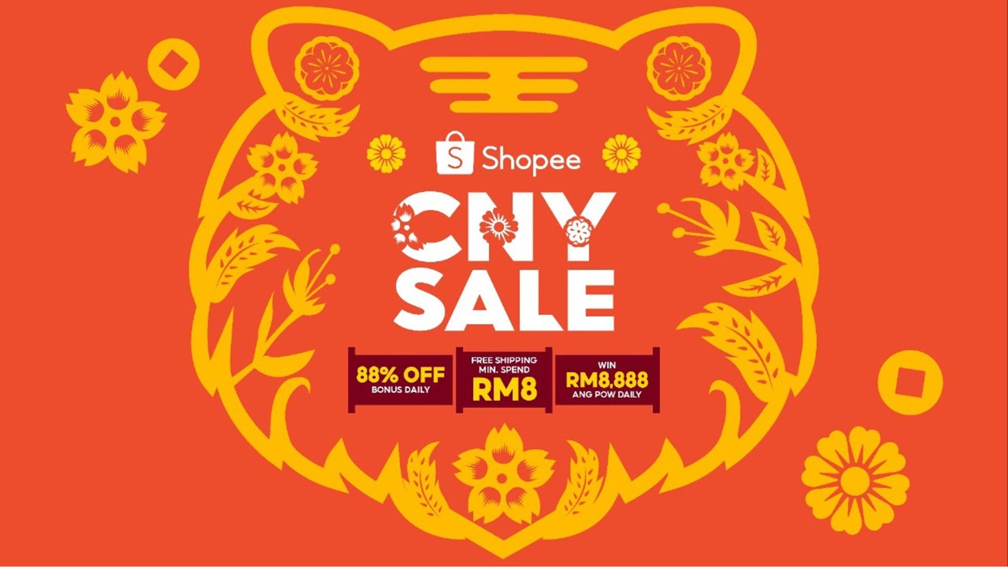 Shopee Cny Sale Bank Exclusive Vouchers Mypromo My