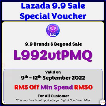 Lazada 9 9 Special Voucher October 2024 Mypromo My