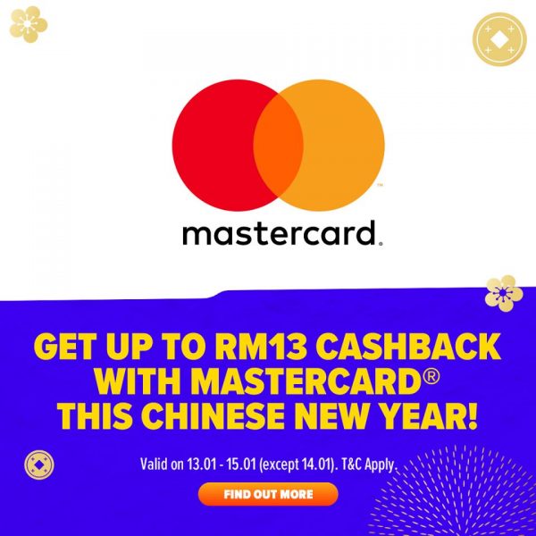 Lazada Promotion: RM13 cashback from Mastercard | mypromo.my