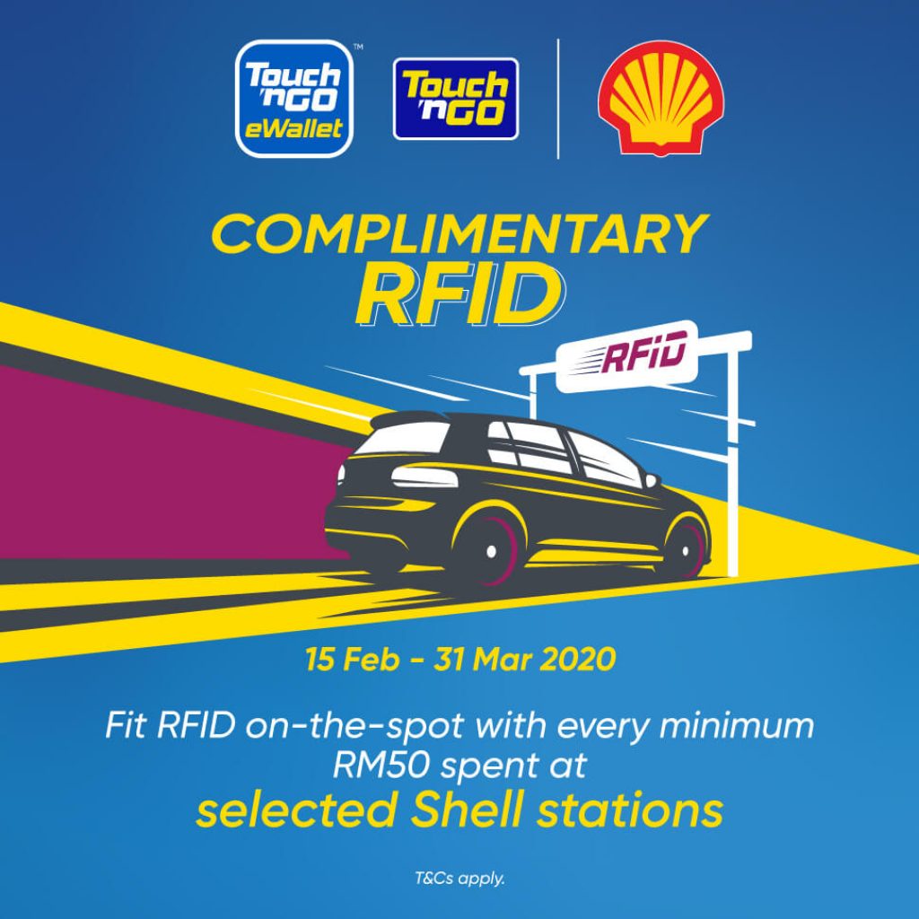 Tng Ewallet Complimentary Rfid At Shell Stations November 2021 Mypromo My