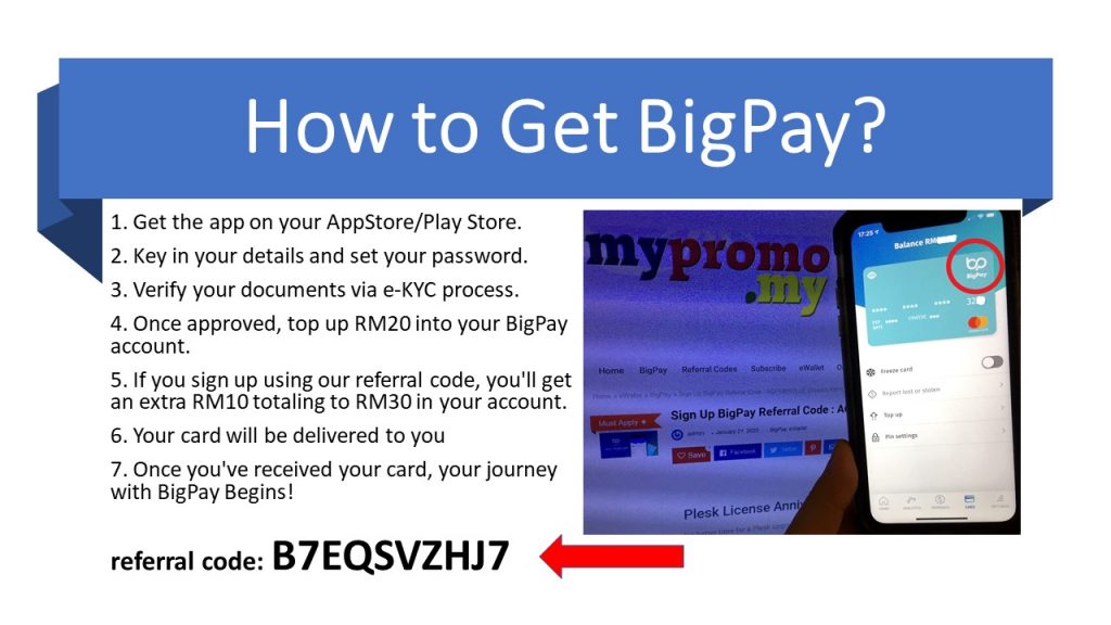 How to Get BigPay