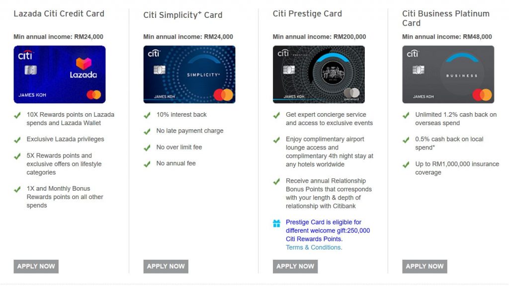 Citibank Online Exclusive Offer Apply Through Ringgitplus Mypromo My