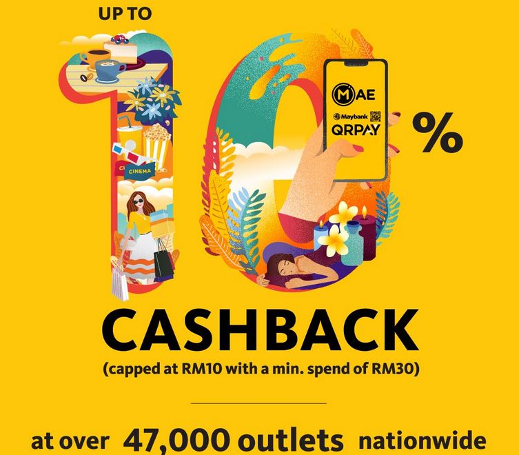 Get 10 Cashback With Qrpay Mae November 2021 Mypromo My