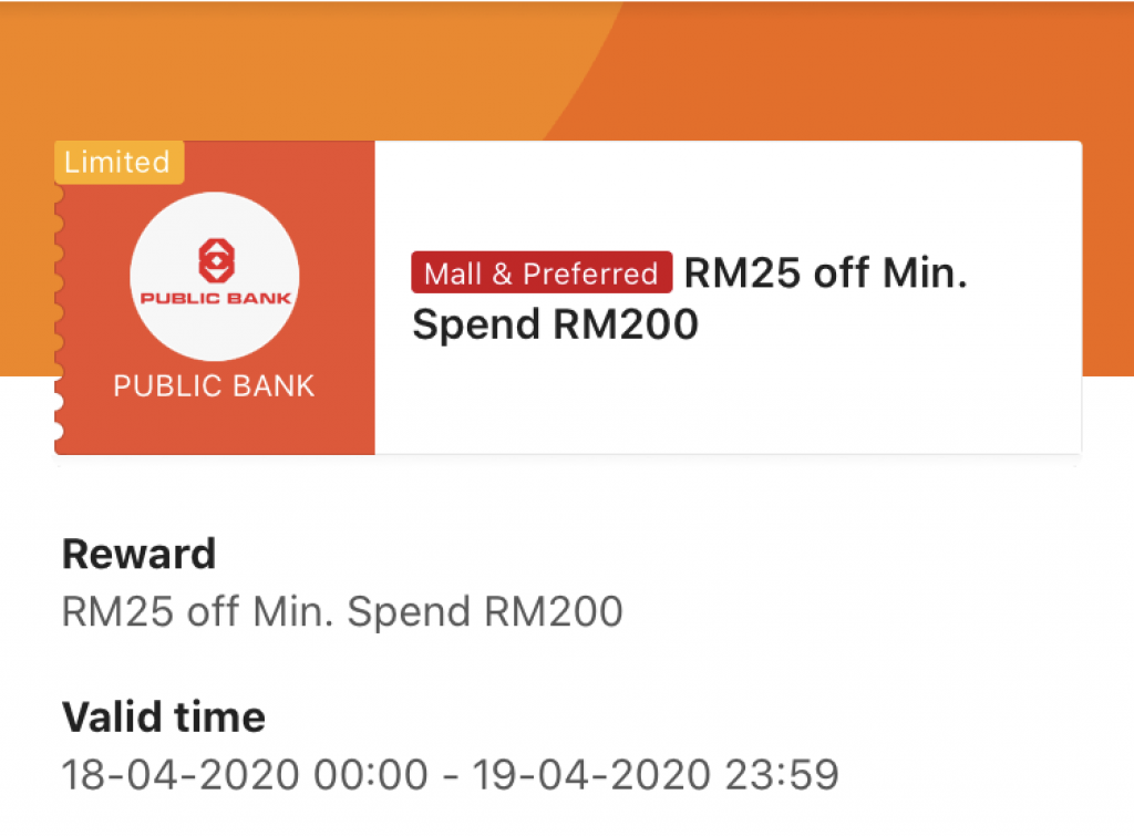 Shopee X Public Bank Promo 18th 19th April 2020 Mypromo My