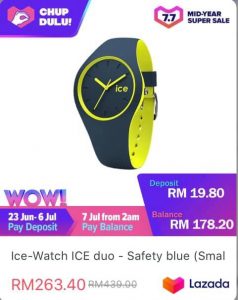 Ice Watch ICE duo Safety blue Small