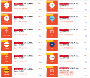 Shopee Mid Year Sale Bank Vouchers