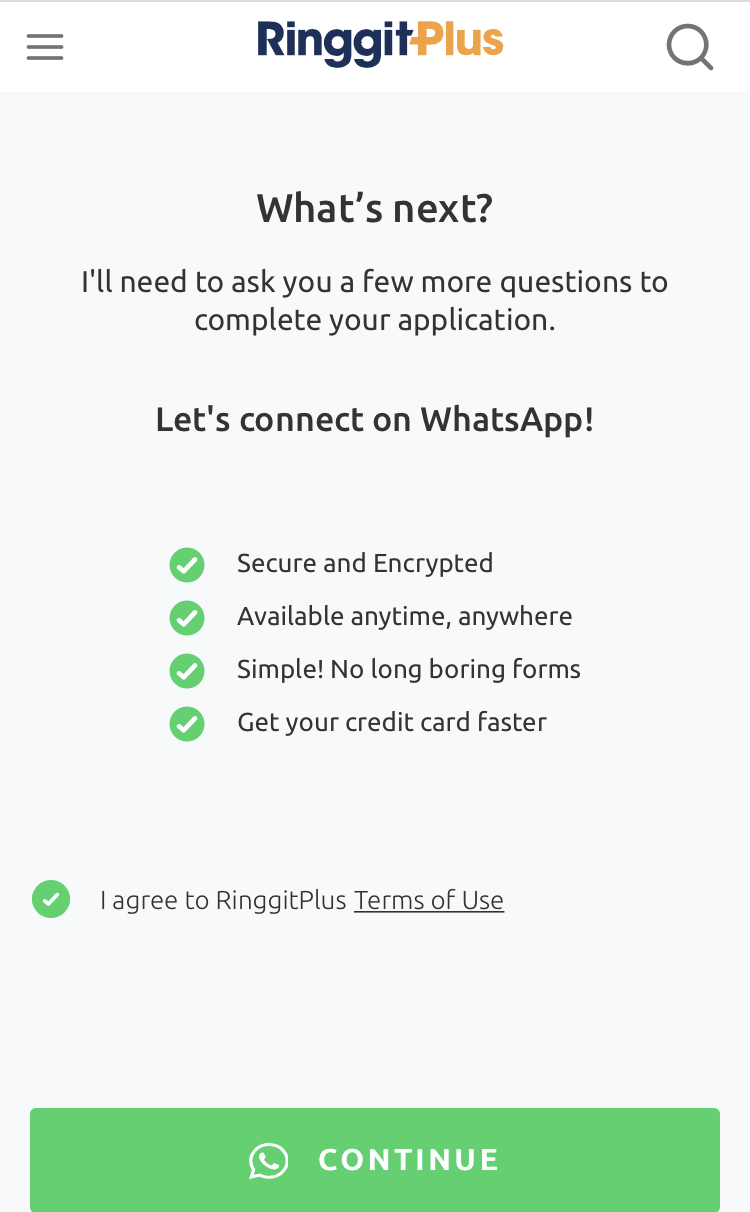 Credit Card Online Application Through RinggitPlus.com - mypromo.my