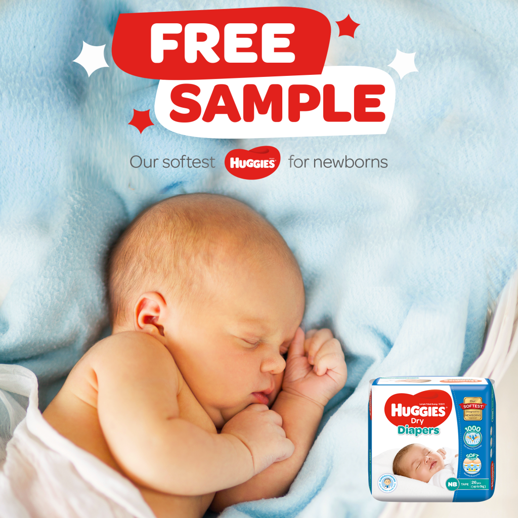 Huggies Diaper MY Free Sample March 2024 mypromo.my