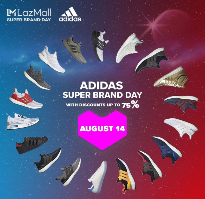 LazMall Super Brand Day: Adidas – mypromo.my