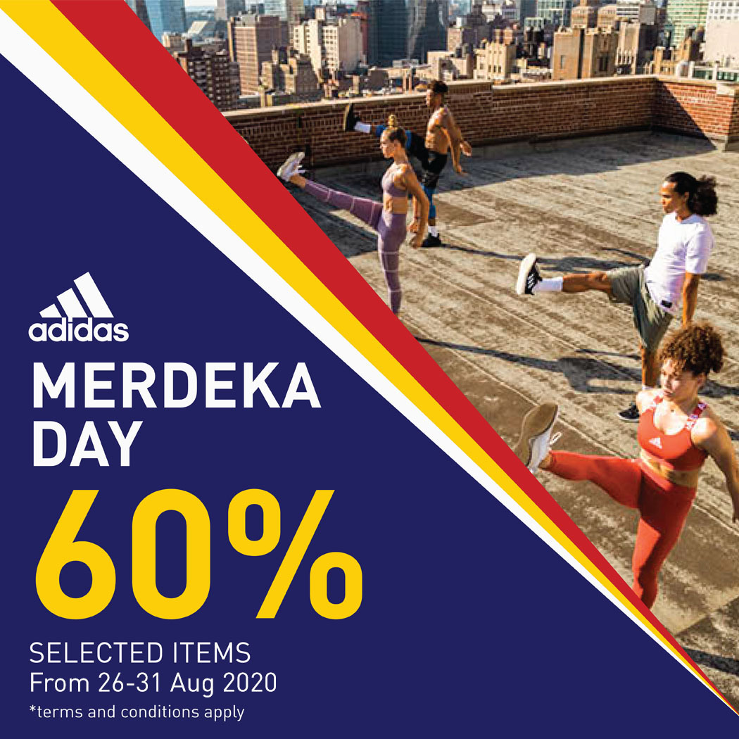 Adidas Malaysia – Merdeka Sale | mypromo.my