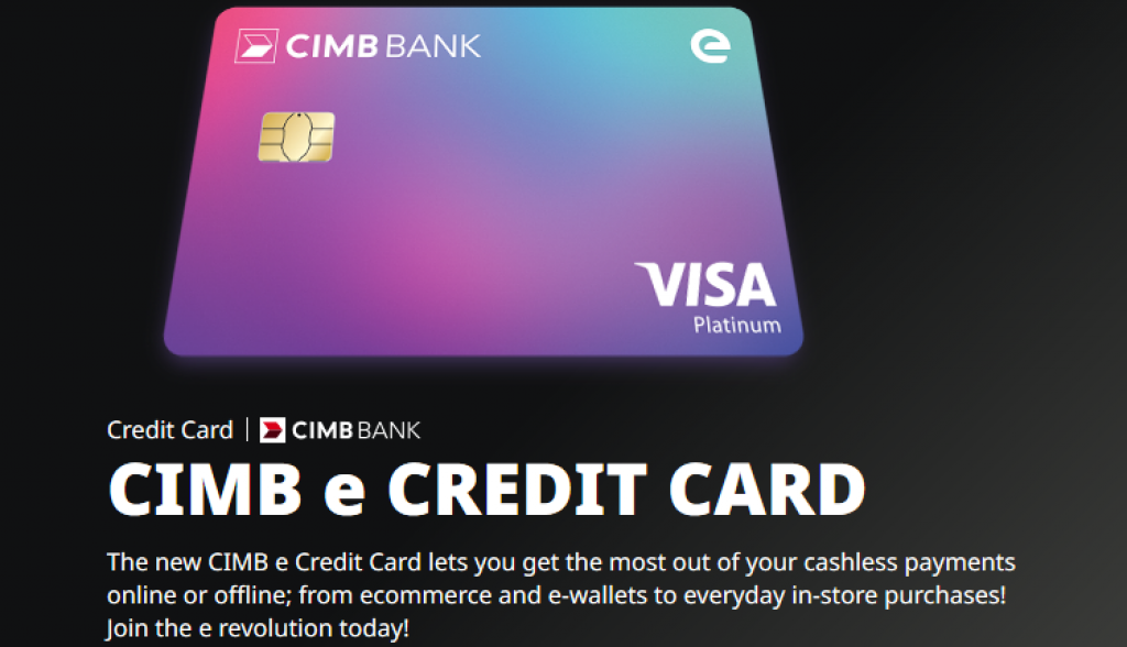 Cards cimb credit CIMB Credit