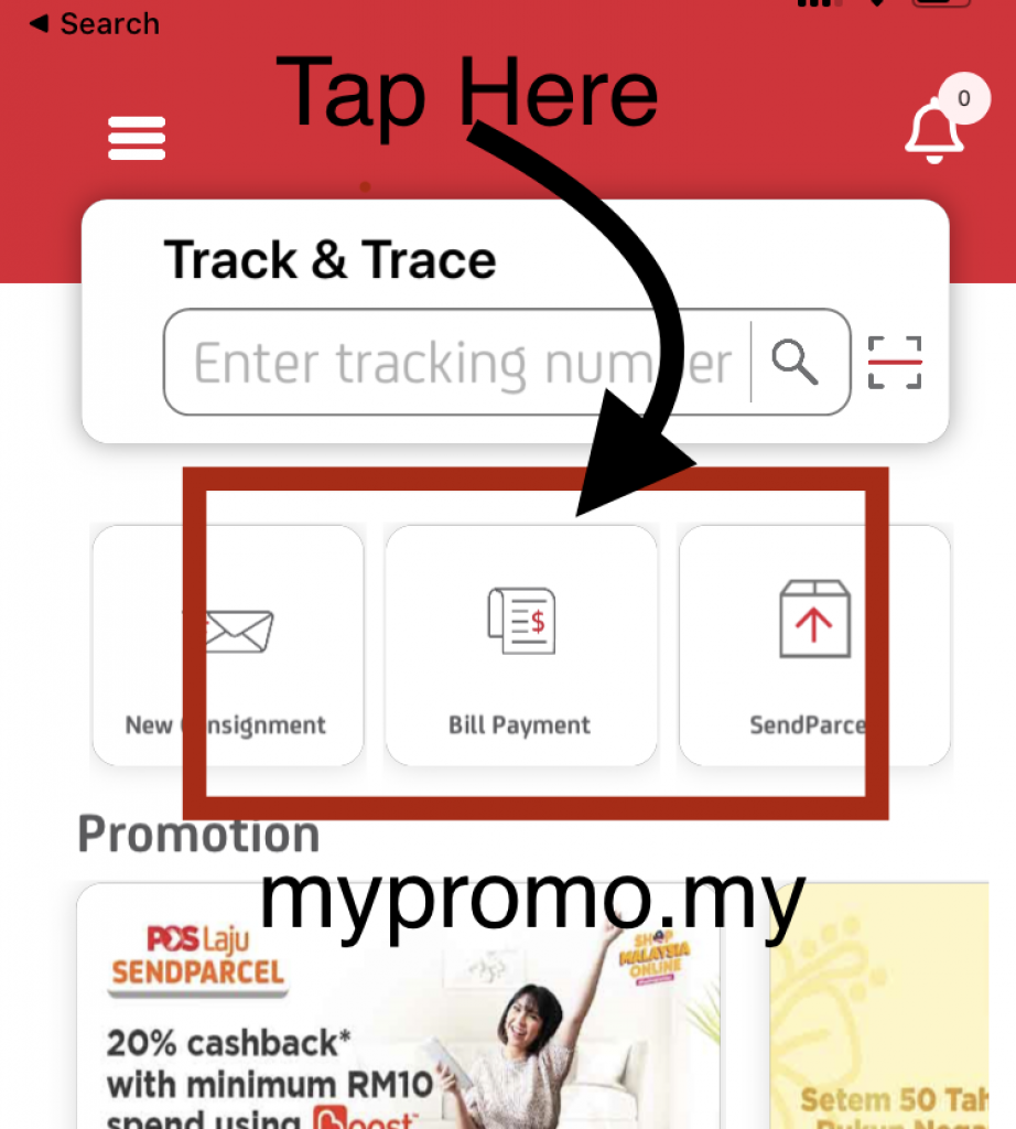 How To Pay Tnb Bill With Boost Grabpay Touch N Go Ewallet This How You Do It Mypromo My