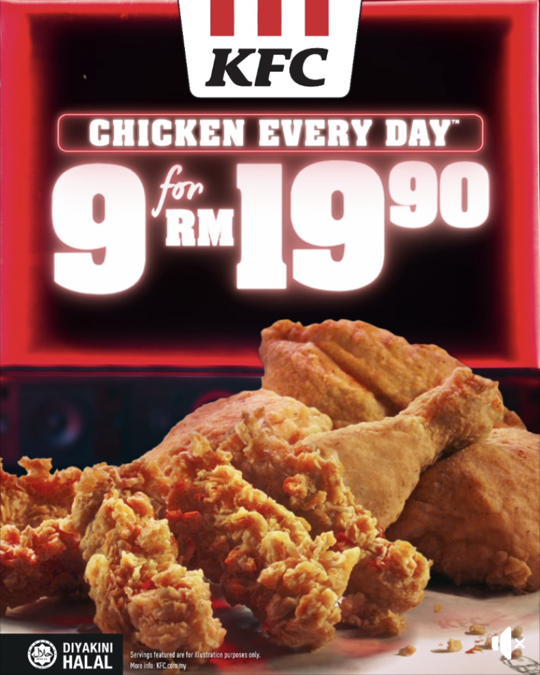 KFC Promo Code HARIHARIAYAM January 2024 mypromo.my