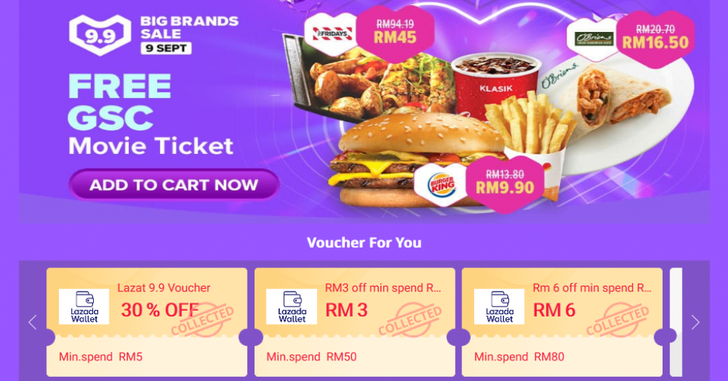 Lazada Lazat 9 9 Deals And Offers Mypromo My