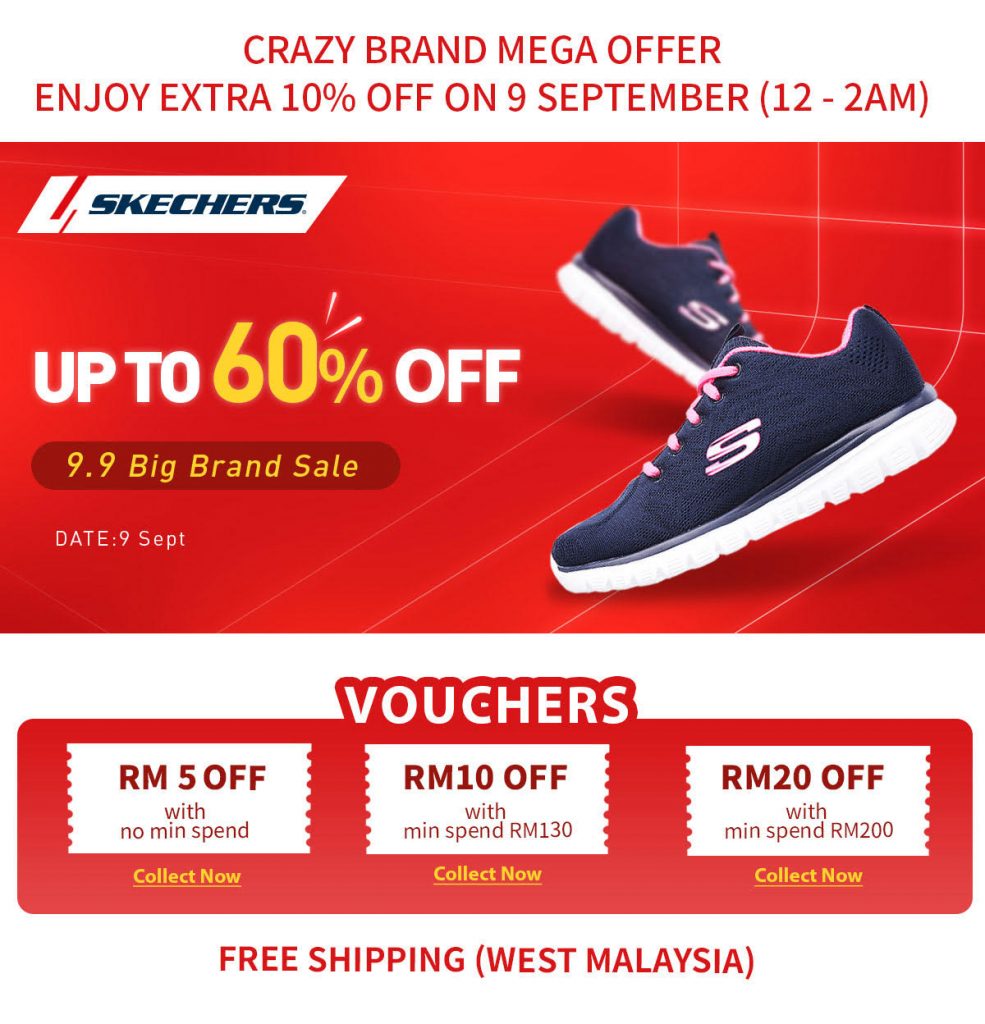 في ايصال مصفر lazada skechers 