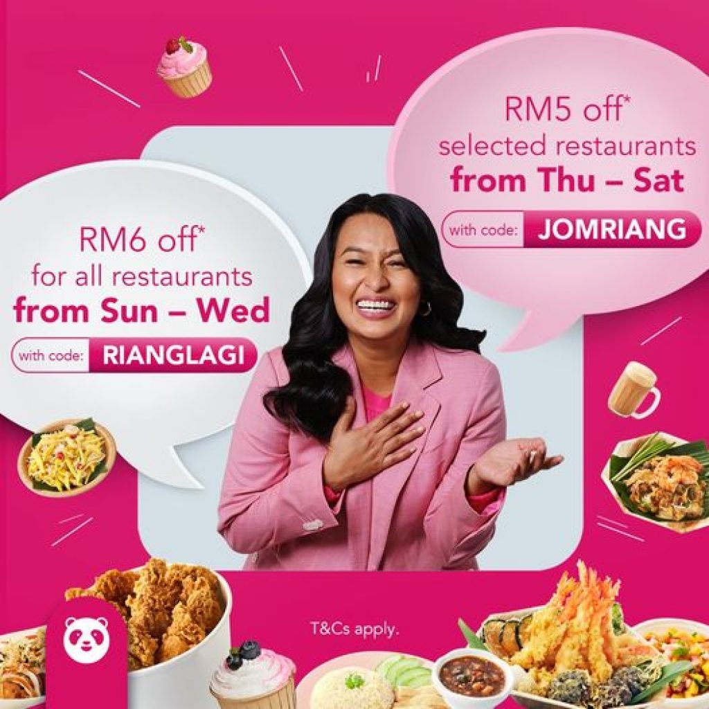 Voucher food panda september PEP