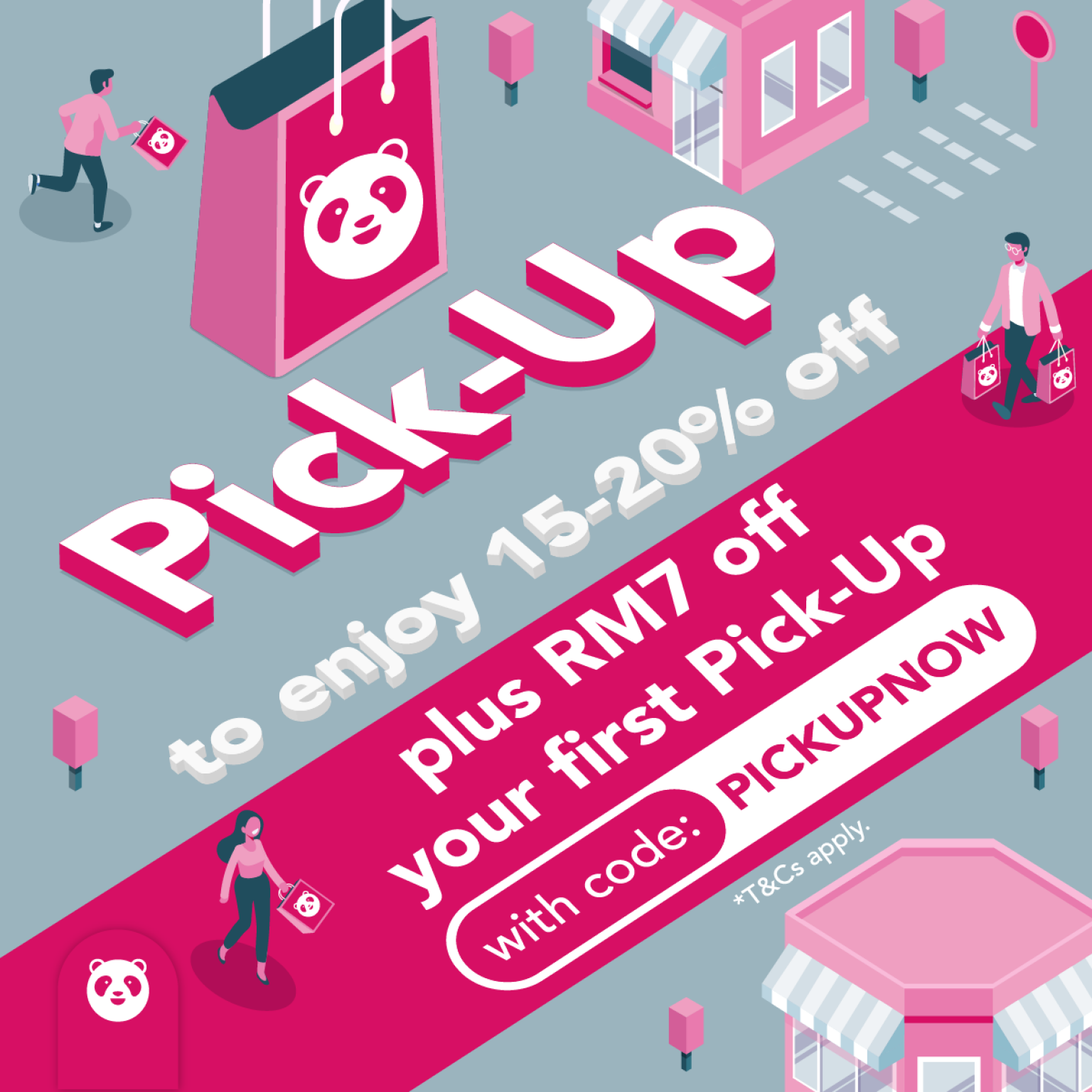 foodpanda Voucher Code PICKUPNOW mypromo.my
