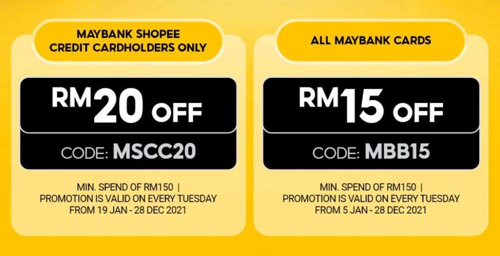 Shopee Maybank Tuesday