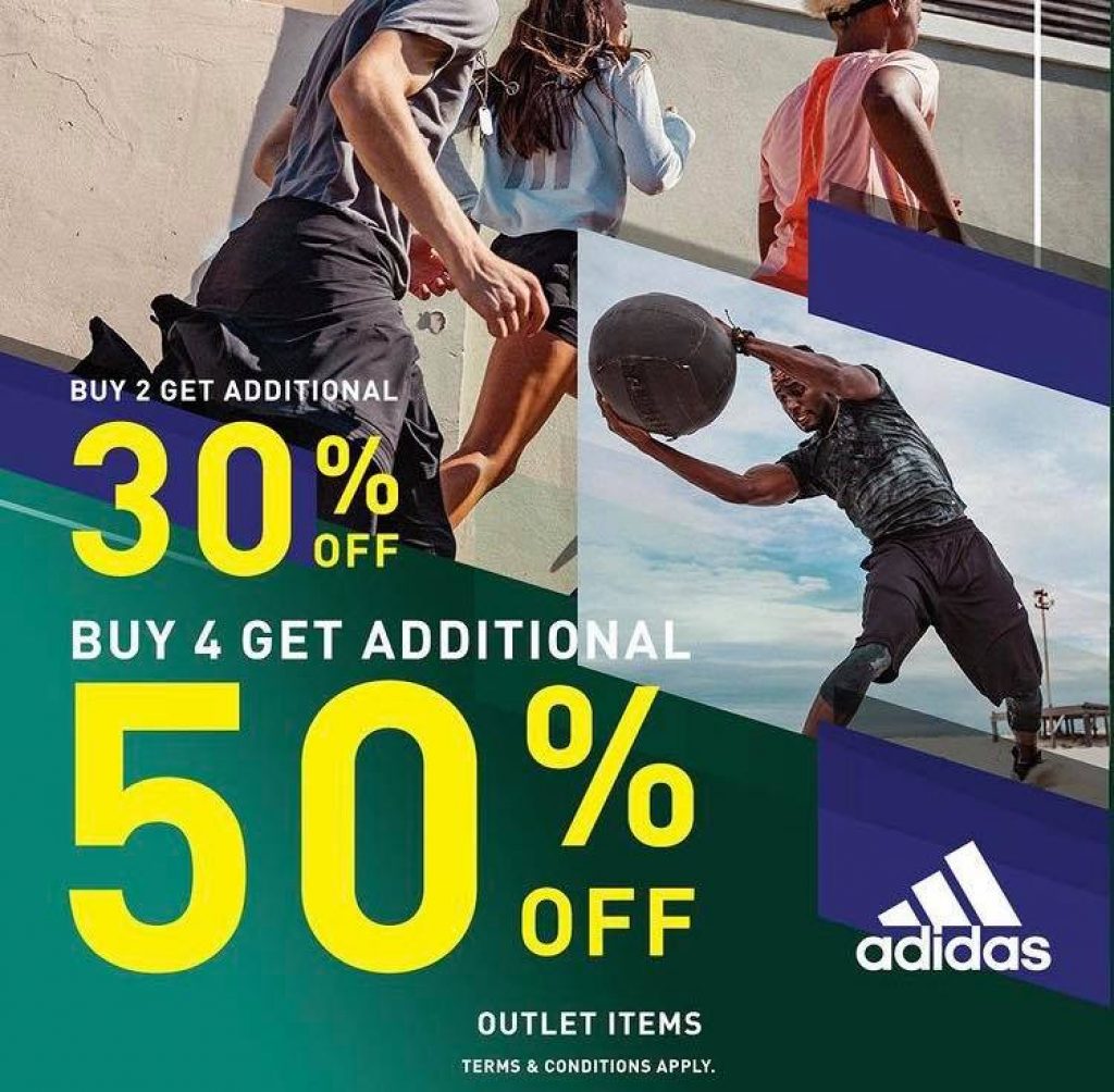 Adidas BUY 4 AND GET 50% OFF!