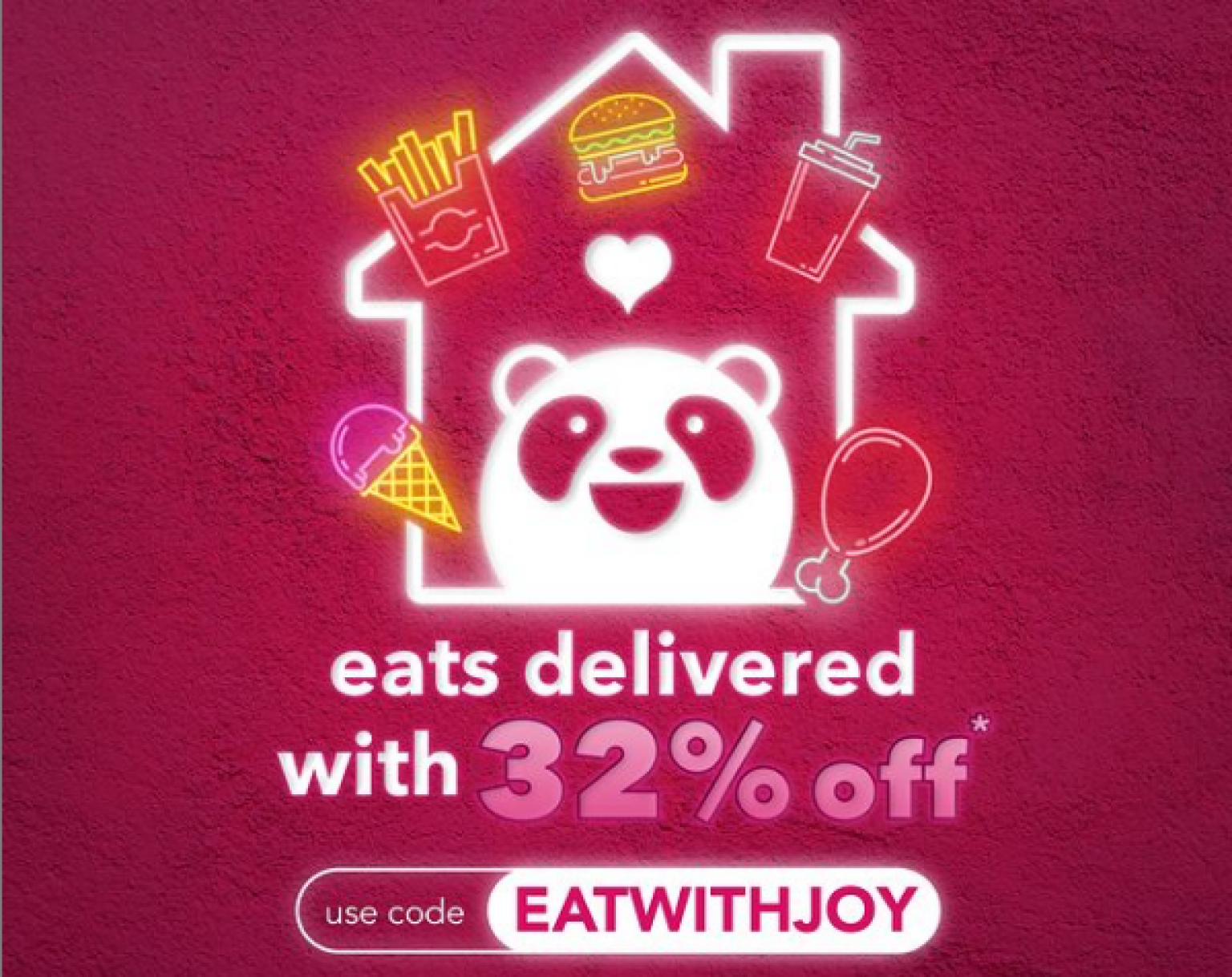 foodpanda Voucher Code EATWITHJOY January 2024 mypromo.my