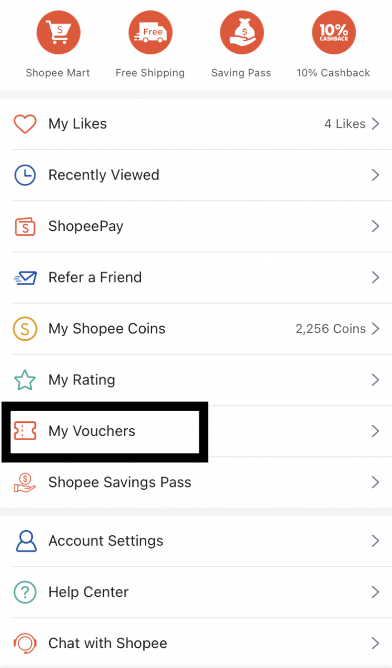 How to Save Voucher Code on Shopee mypromo.my