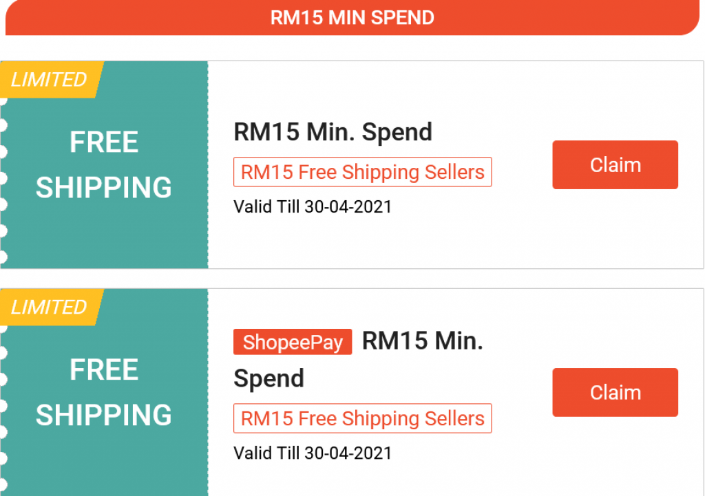 Free Shipping Deals 2021 Extra Savings With No Delivery Fee Shopee Malaysia1