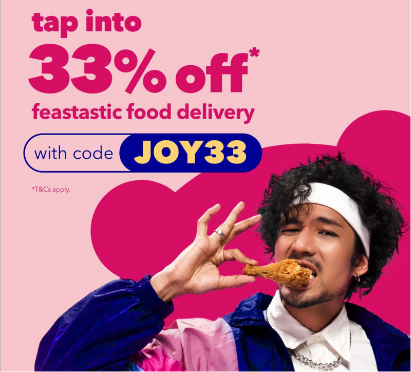 foodpanda Voucher Code JOY33 mypromo.my