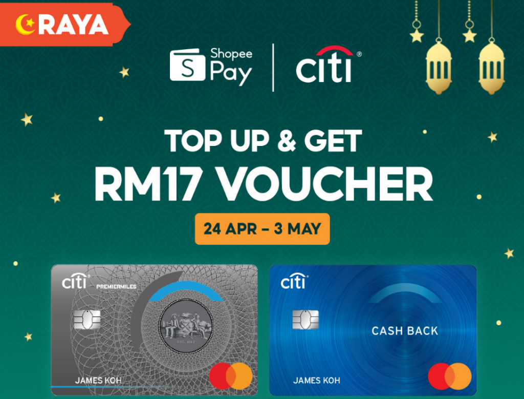 Citi x ShopeePay: Top up Promotion