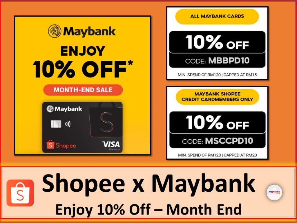 Lazada And Shopee X Bank Promotions List For M Y Mypromo My