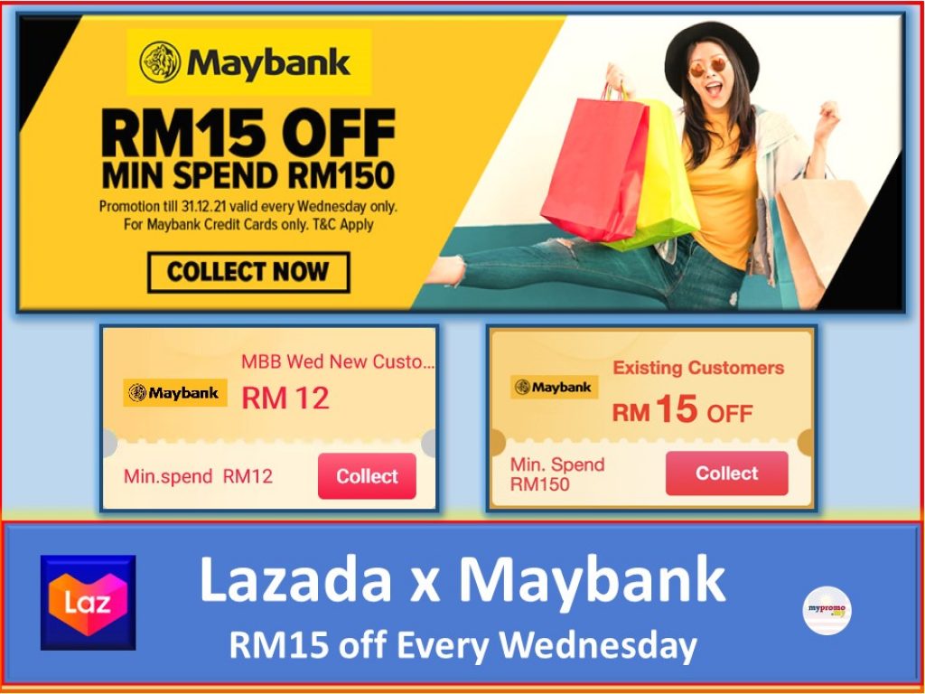 Lazada X Maybank Wednesday Promotion Every Wednesday November 2021 Mypromo My