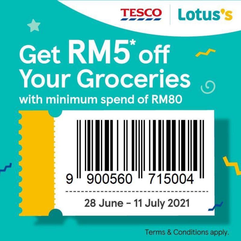 Lotus tesco promotion