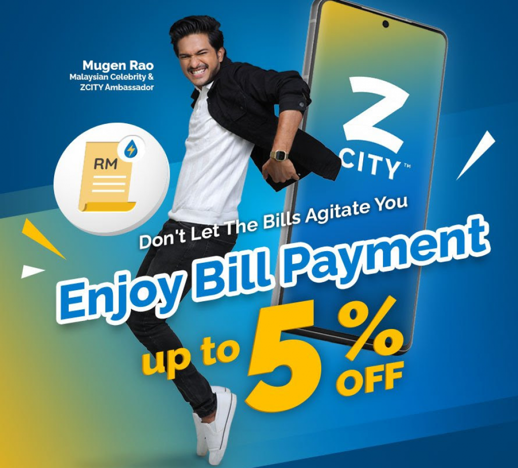 ZCity x Enjoy up to 5% discount on Monthly Bill