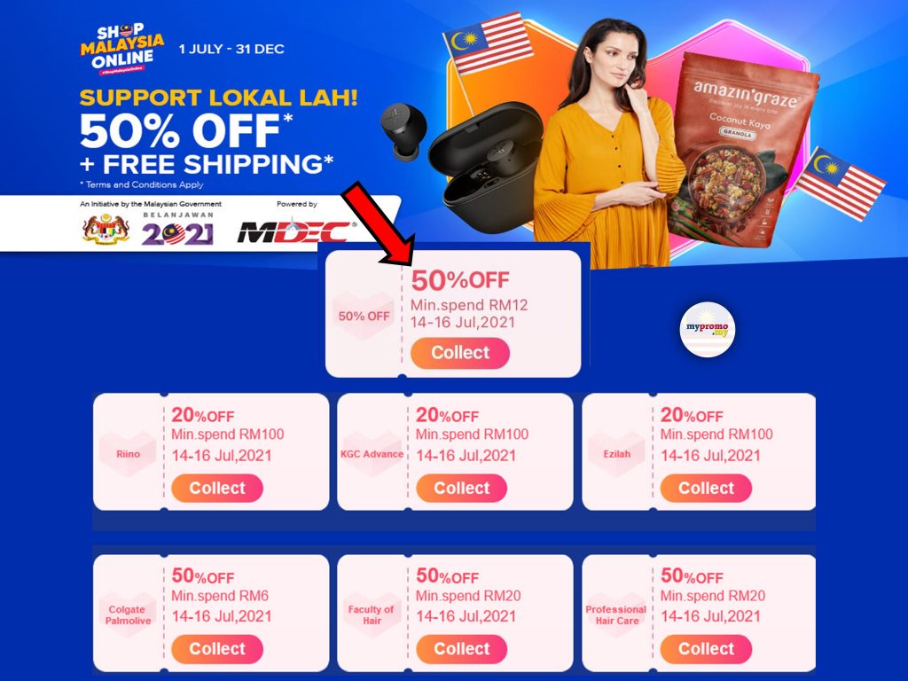 Lazada Shop Malaysia Online Vouchers