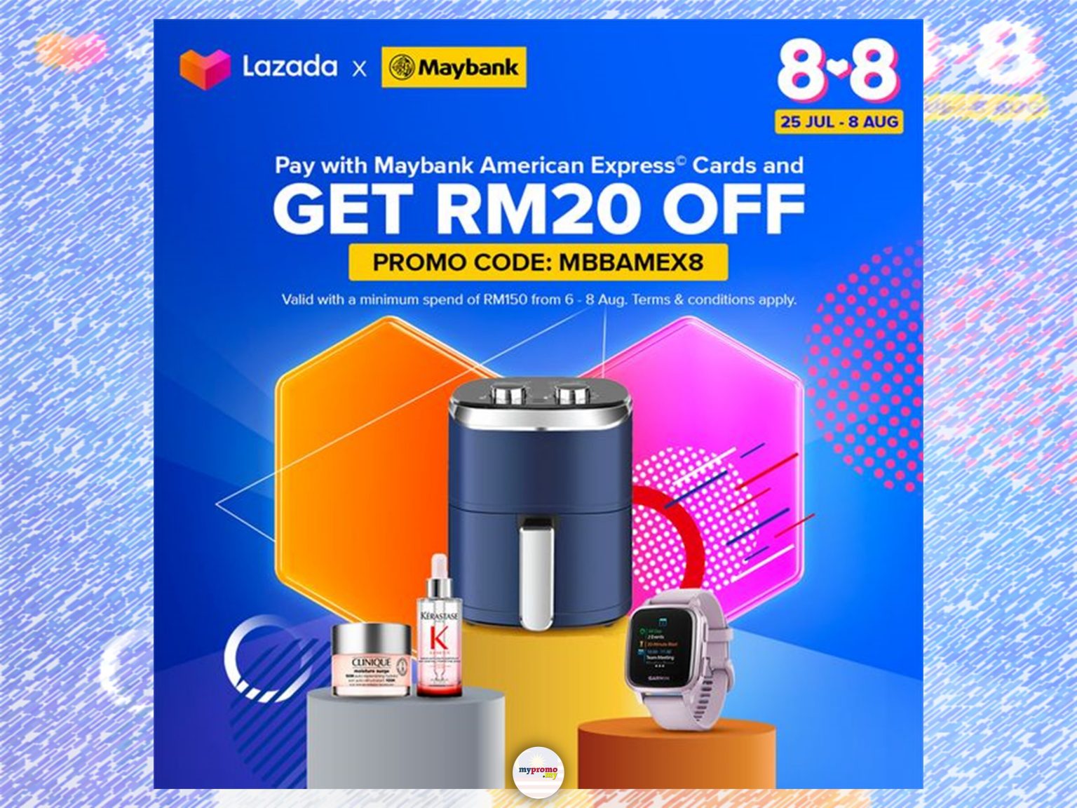 Lazada 8.8 x Vouchers | December 2024 mypromo.my