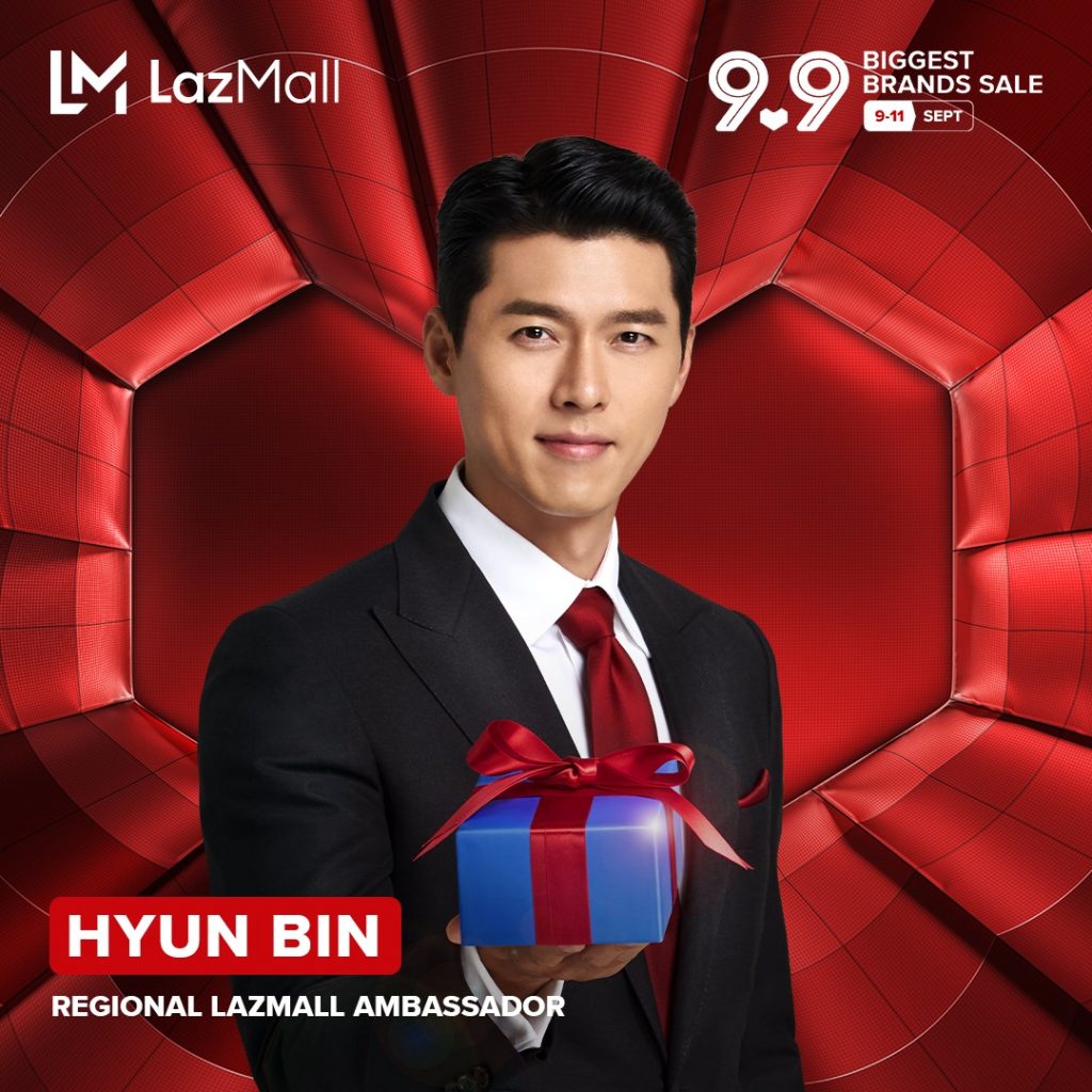 LazMall 9.9 x Brand Ambassador: Hyun Bin?