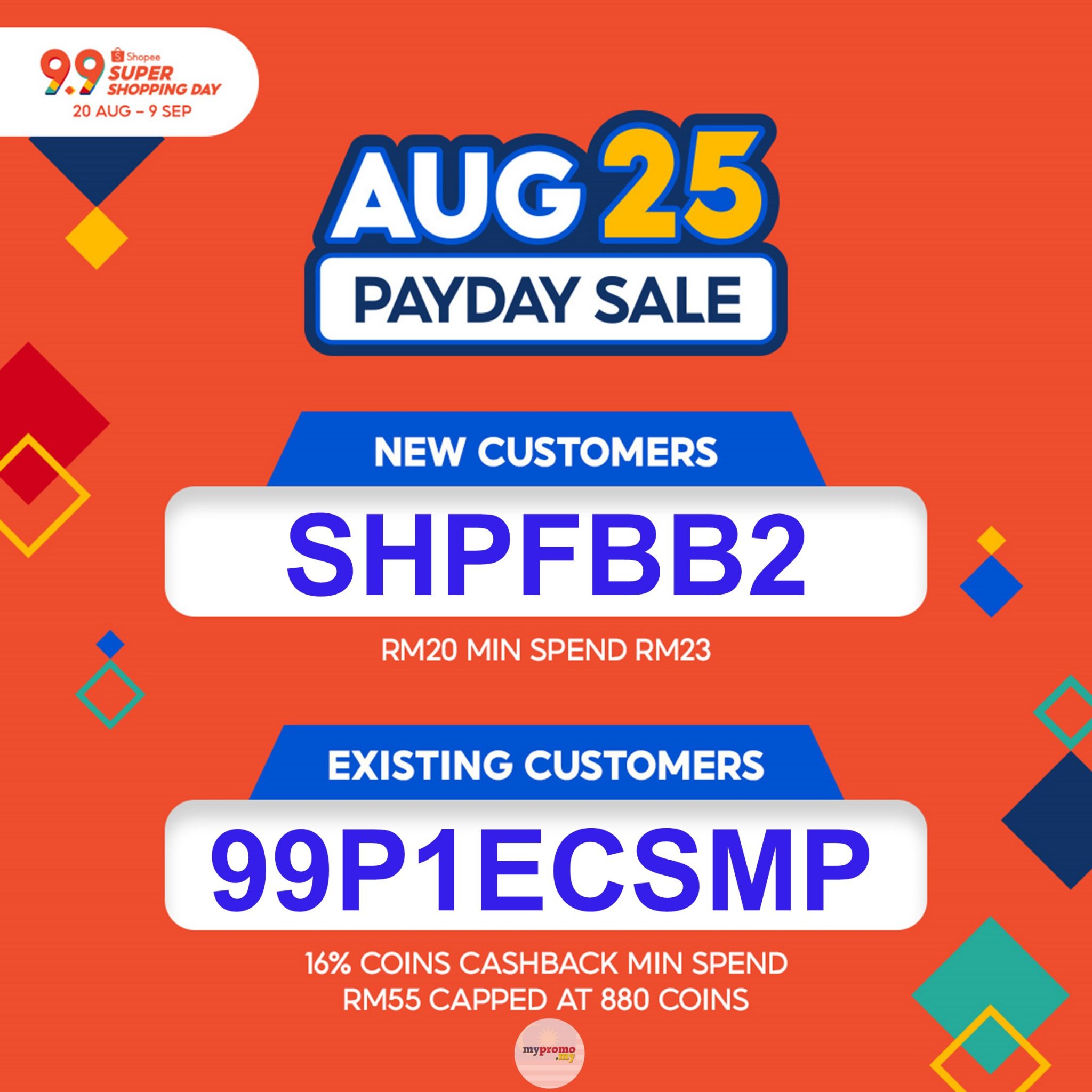 Shopee 9.9 - All Vouchers Here - mypromo.my