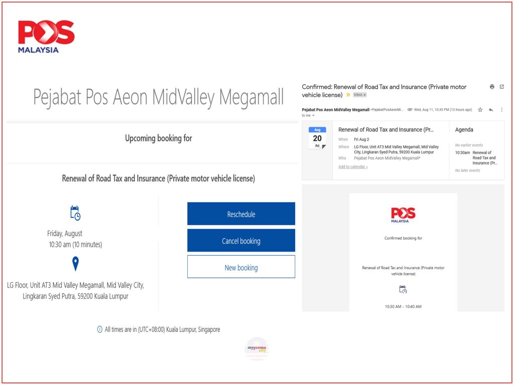 Pos malaysia appointment booking