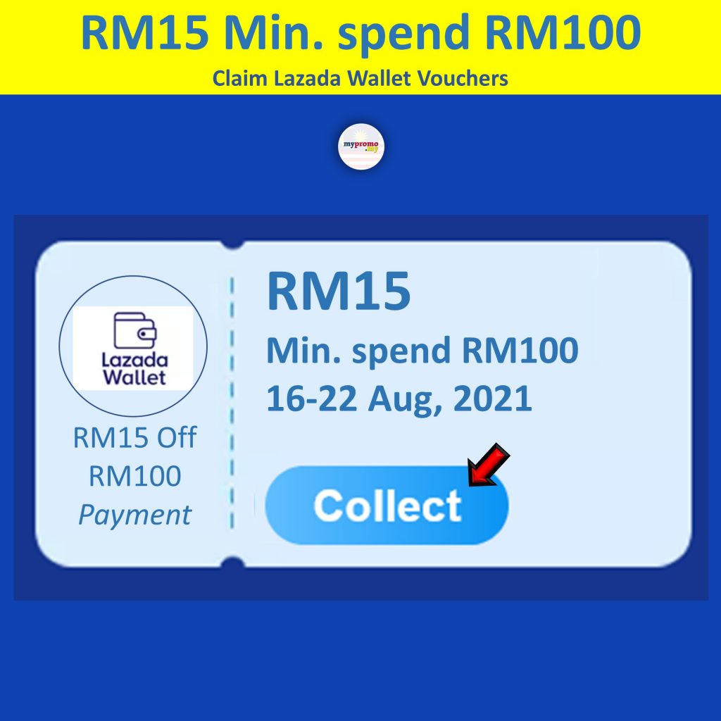 Lazada Shop Malaysai Online RM15 Off Voucher