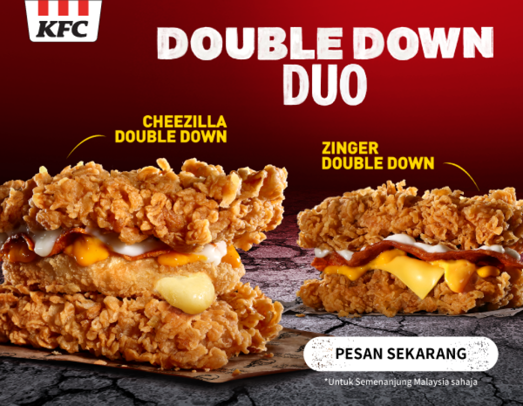 kfc double down malaysia