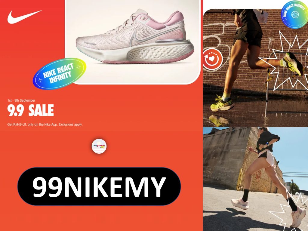Nike 9.9 Sale: Get RM49 Off All Things Nike
