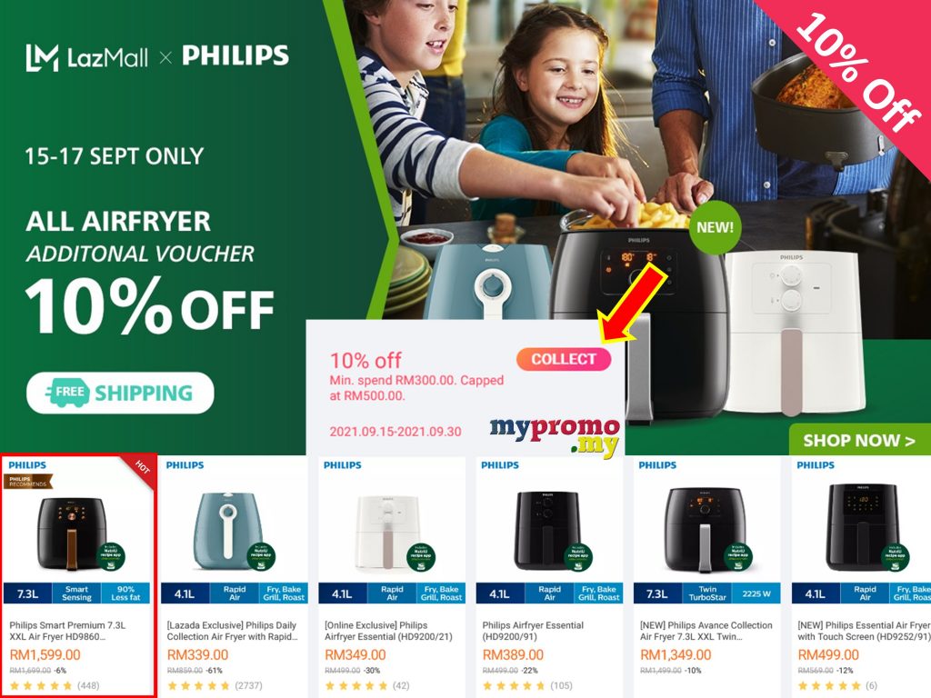 Lazada x Philips Air Fryer