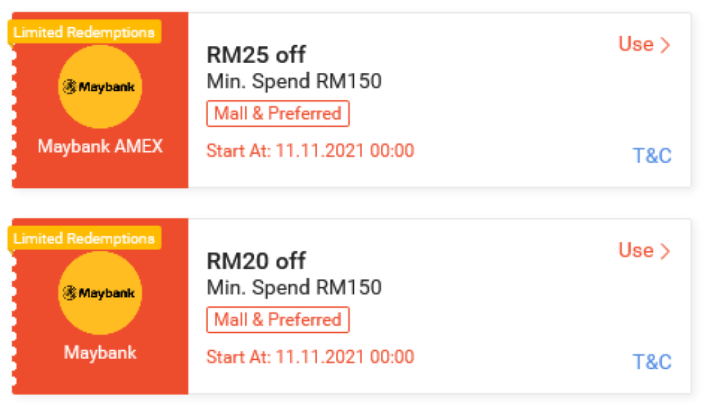 Sale 11.11: Lazada And Shopee X Maybank Promo/Voucher Codes 2021 ...