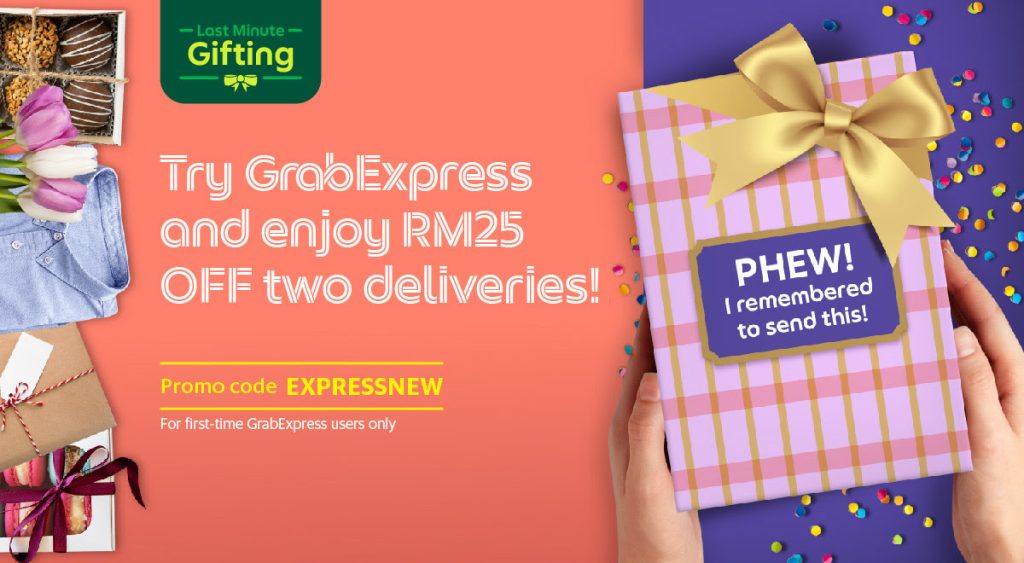 GrabExpress Promo Code: EXPRESSNEW 