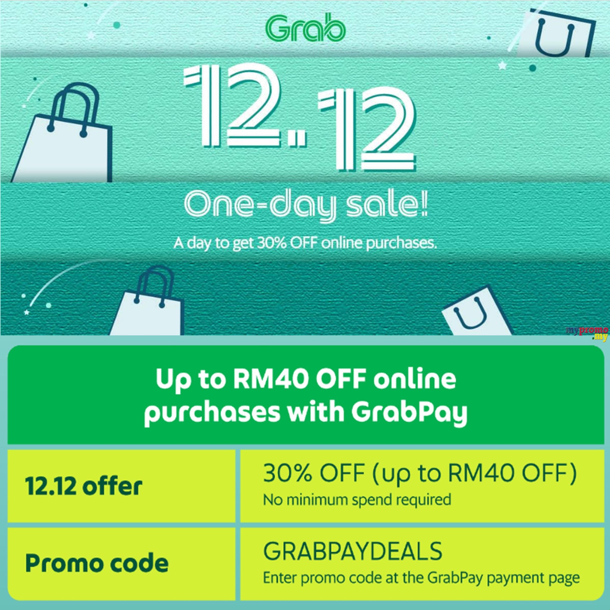 Grab Code Dec GrabPay December 2021 – Promo Code 30GRABPAYDEALS | March 2025 mypromo.my