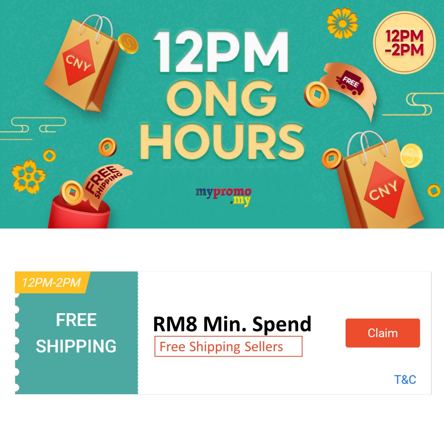 Shopee 2.2 CNY Sale - Opening sale | January 2025 mypromo.my