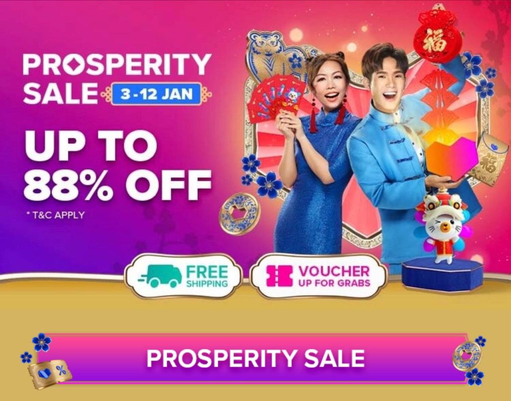 Lazada CNY Sale - Prosperity Sale