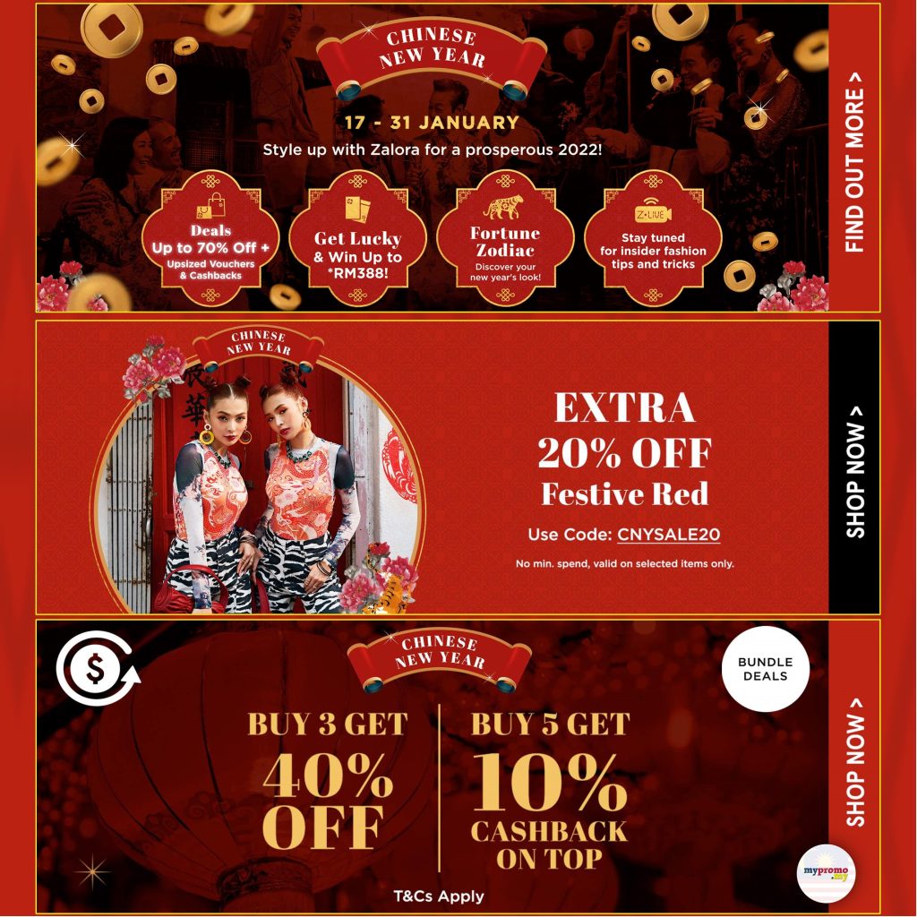 Zalora CNY Promo You Shouldn’t Miss!