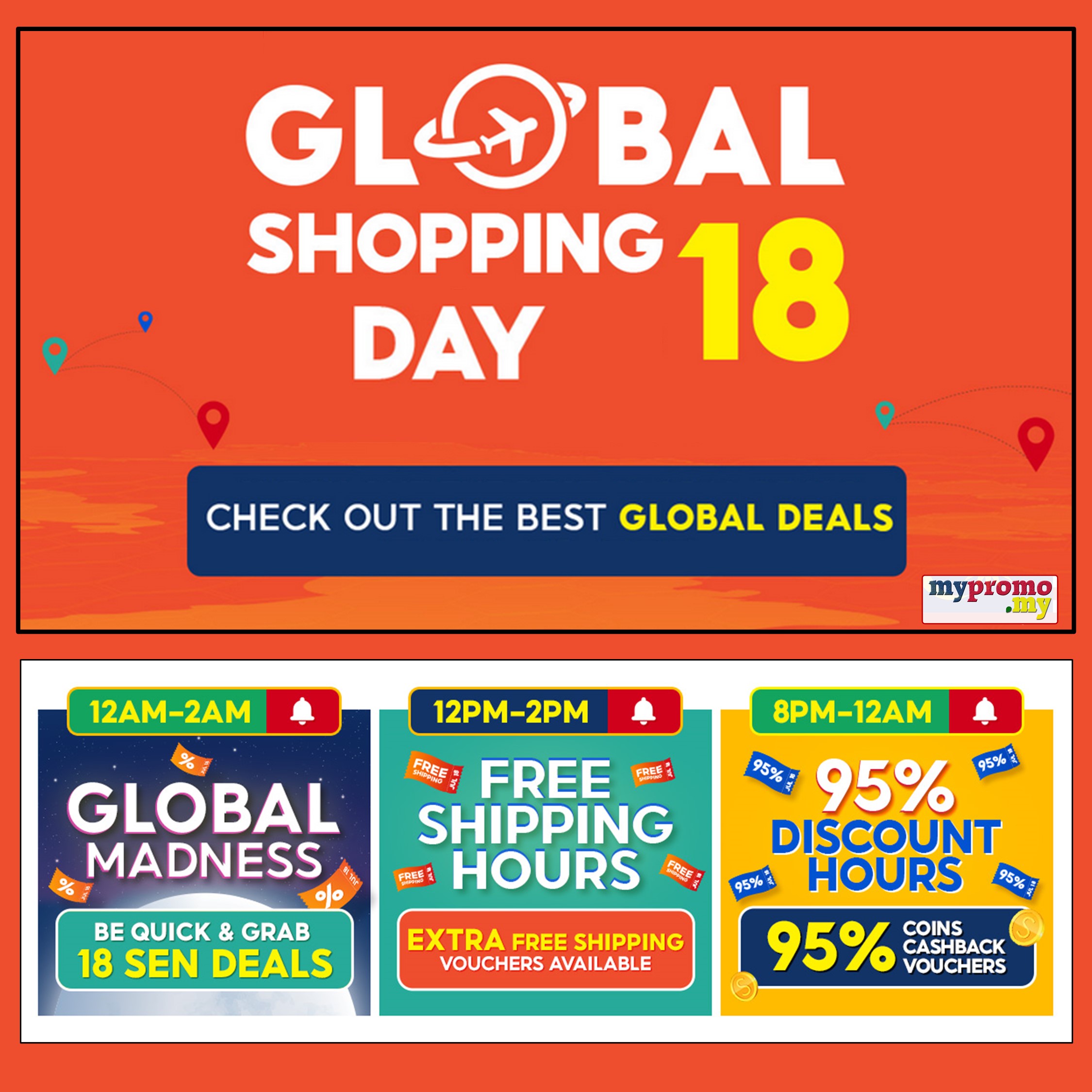 Shopee Global Shopping Day Voucher Hunt Code mypromo.my