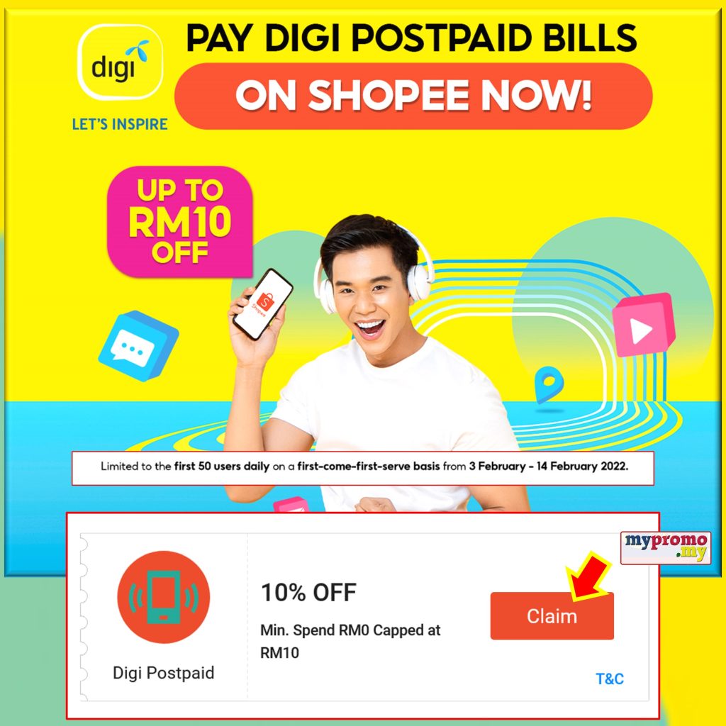 Shopee x Digi Postpaid Voucher