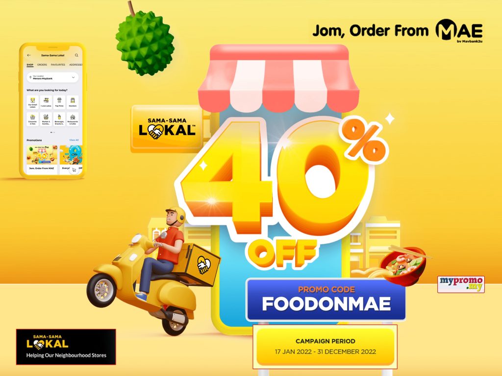 MAE Sama-Sama Lokal Promo Code